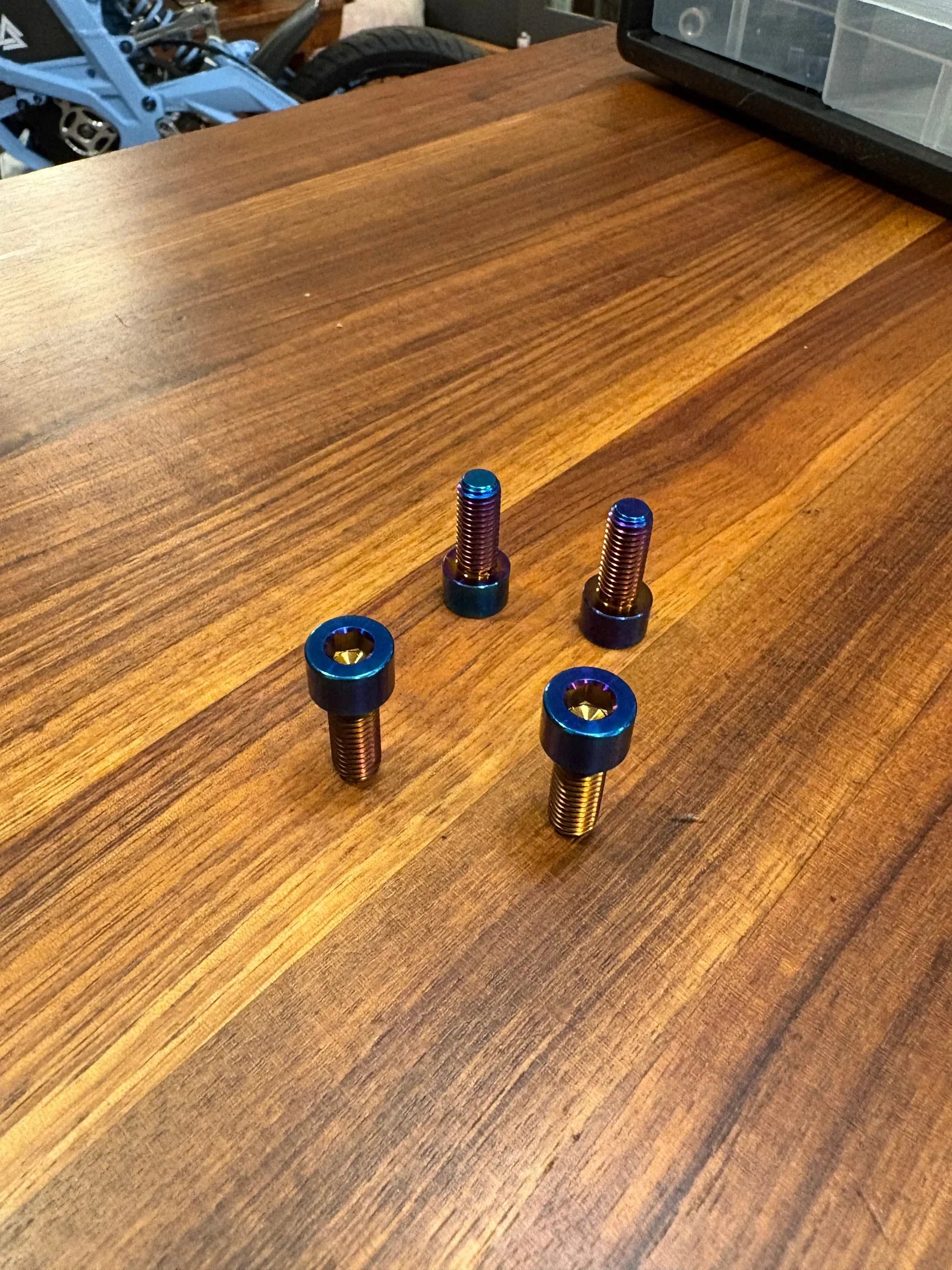 Tuttio Triple Clamp Titanium Bolts (set of 4)