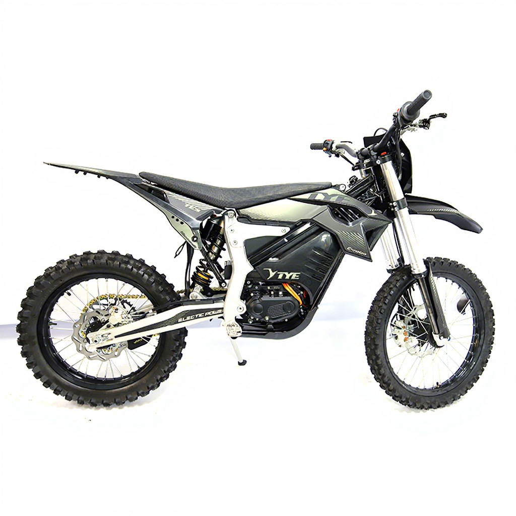TYE 2025 Electric Dirt Bike 25Kw 72V High Quality off Road Gearless Direct Drive 73Ah 120KM/H 108kg