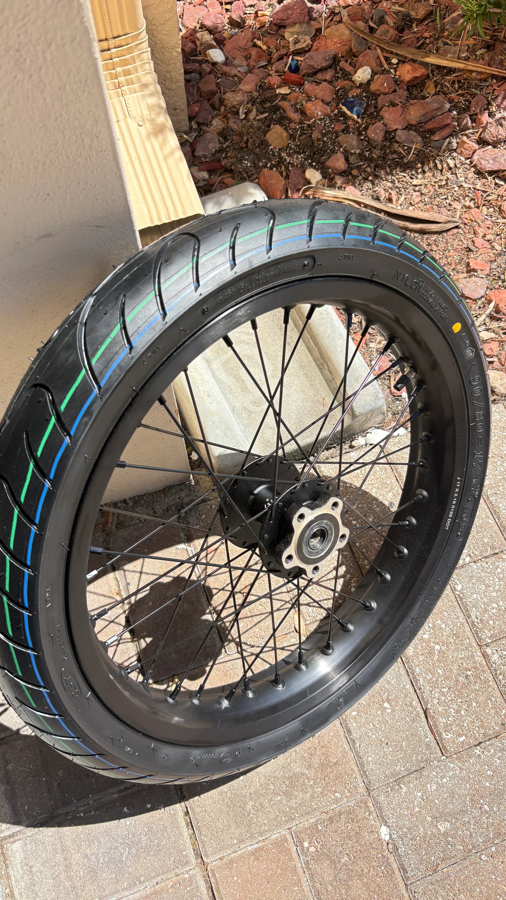(IN STOCK) lbx/eride supermoto wheel set