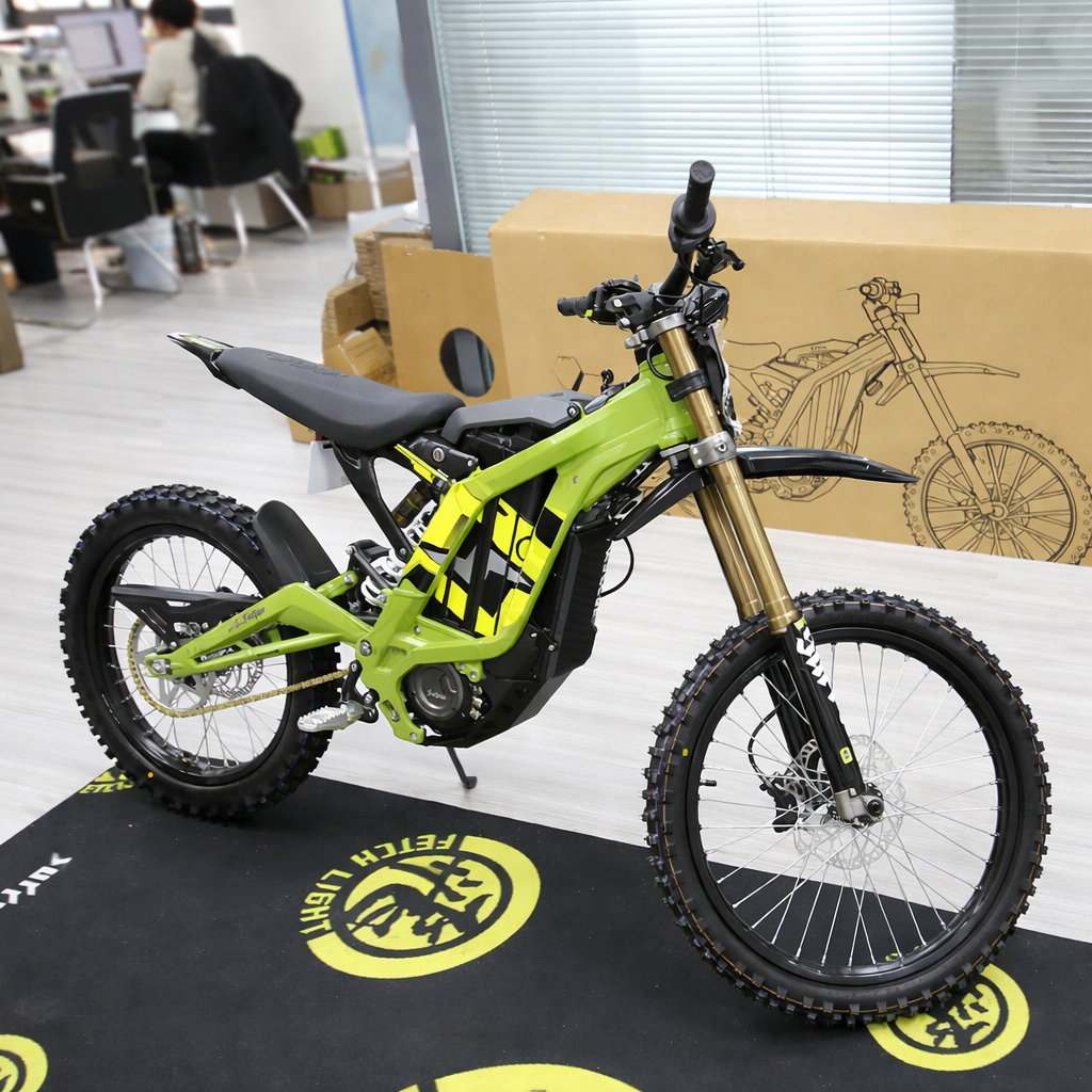 2025 8000w LBX 75km/h Surron Light Bee X 60v40ah Dirt E Bike